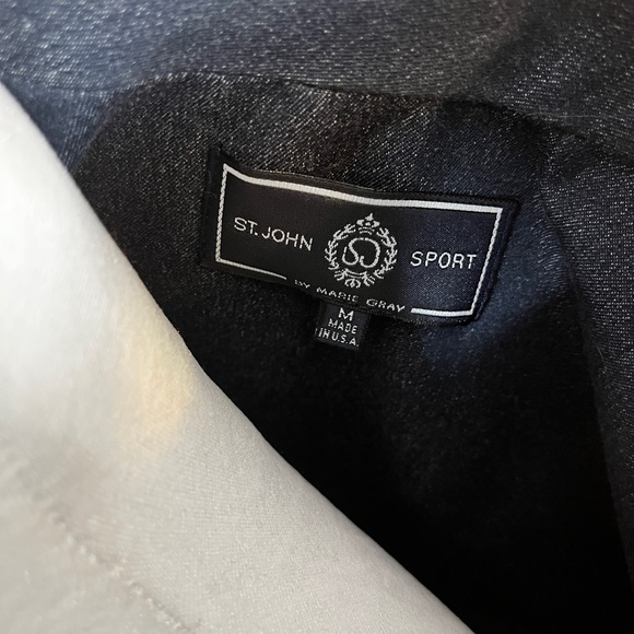 St. John Sport Denim Jacket - Picture 3 of 4